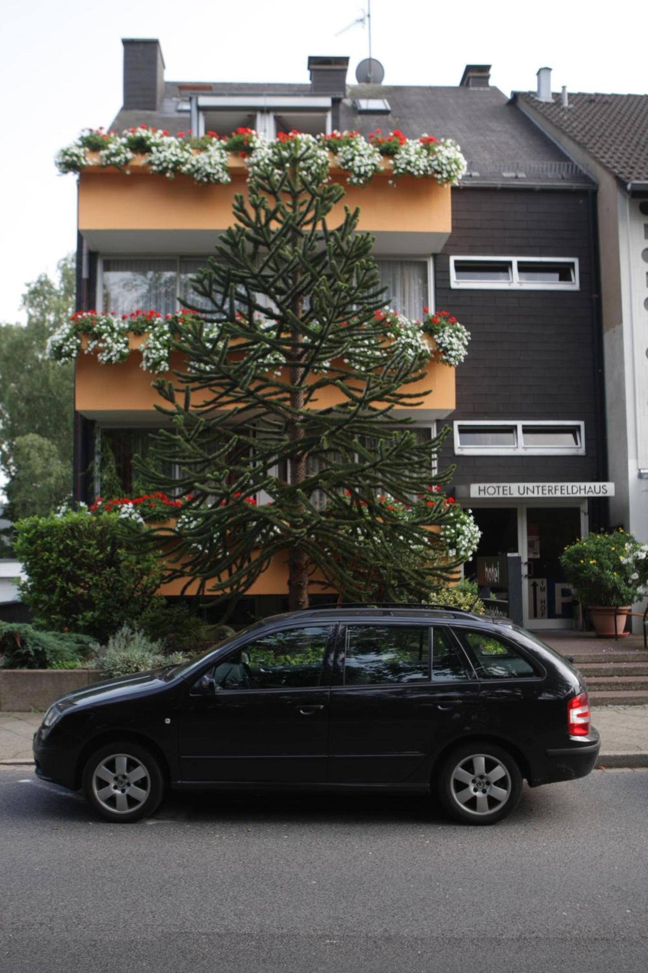 Hotel Unterfeldhaus Erkrath Exteriör bild
